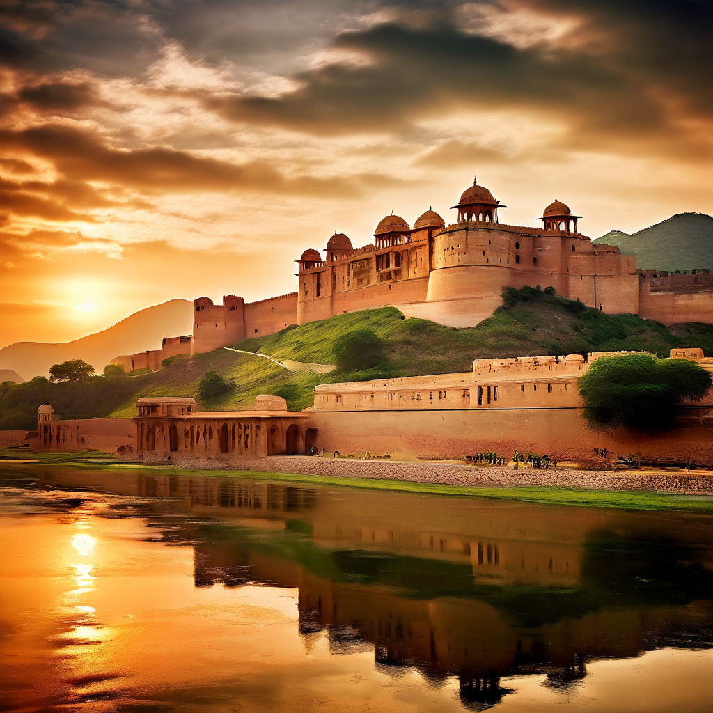 1. The Majestic Amber Fort