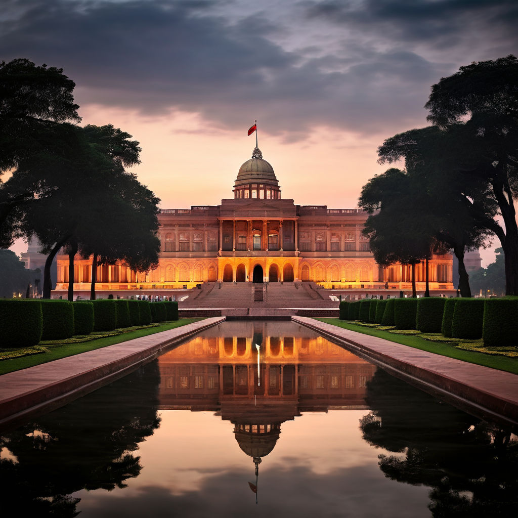 9. Rashtrapati Bhavan